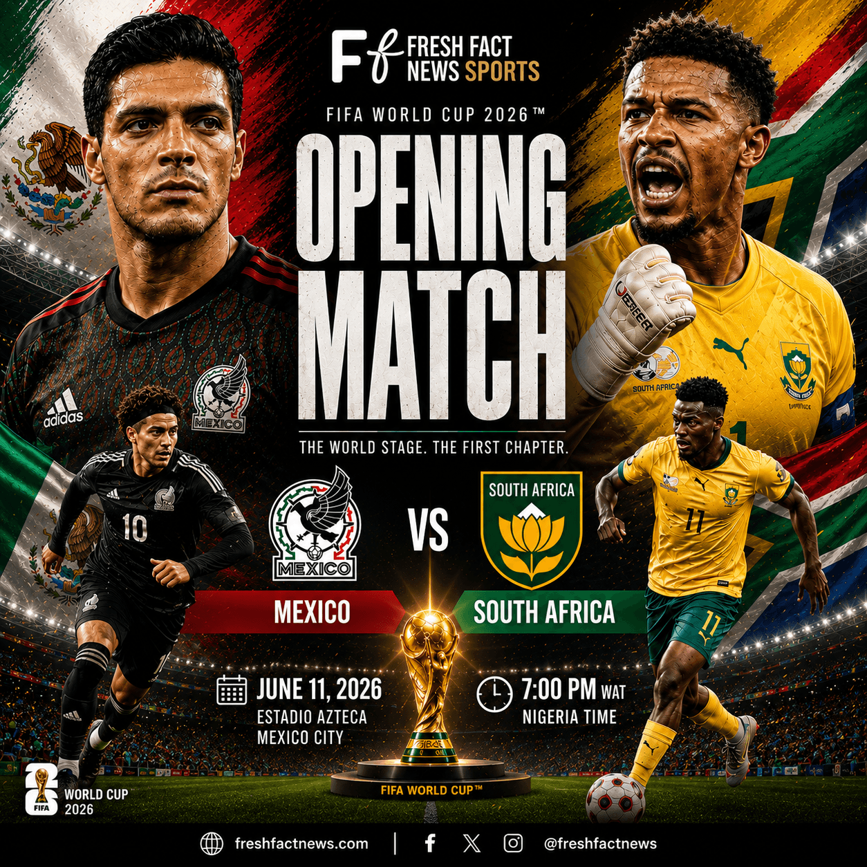 Mexico vs South Africa: Preview, Prediction, Team Analysis and World Cup 2026 Opening Match Guide